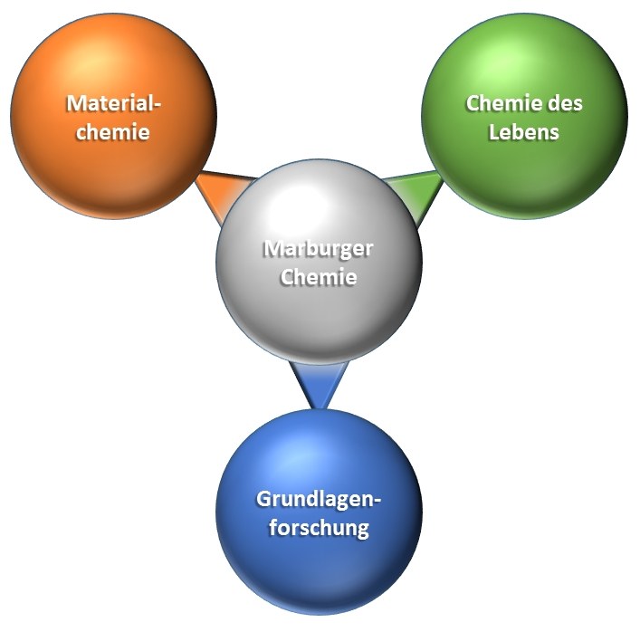 Schematische Darstellung des Forschungsprofils