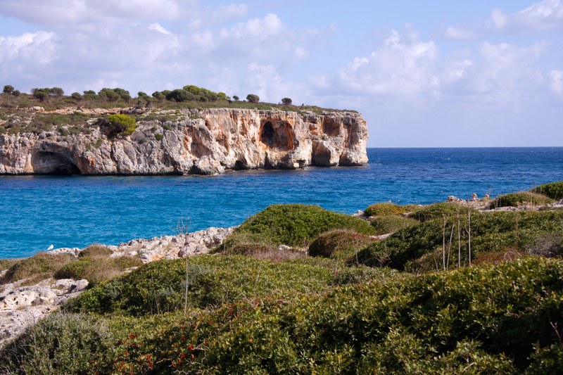 Die Cala Varques im Südosten von Mallorca