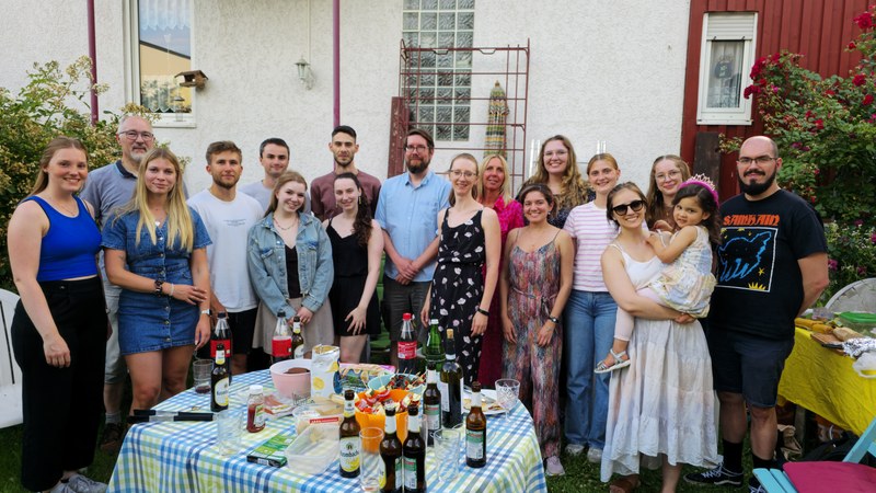 Grillparty bei Björn im Juni 2025