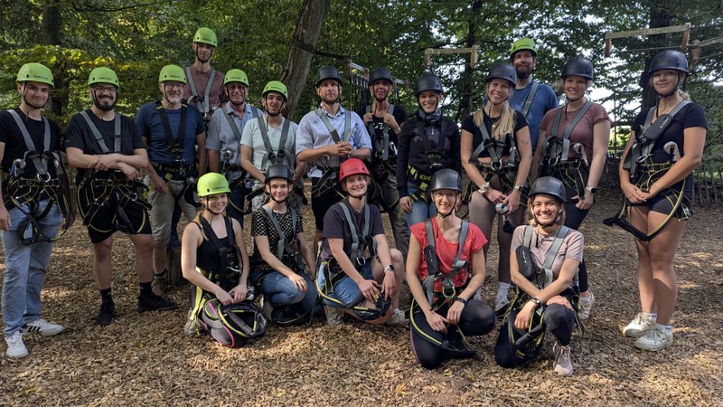 Ausflug zum Kletterwald Marburg im August 2025