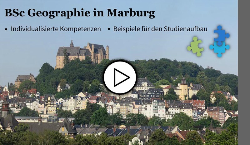 Frame aus dem Video zum Studiumsaufbau des Bachelors Geographie
