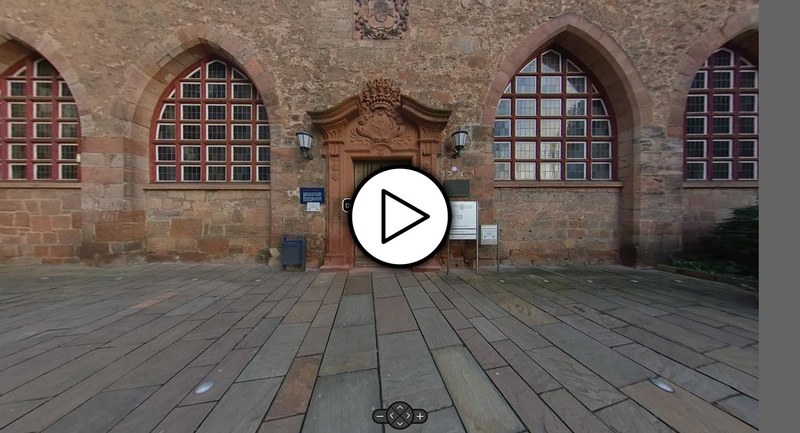 Startansicht des Virtuellen Rundgangs durchs Deutsche Haus