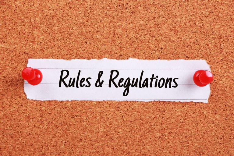Rules Regulations Regeln