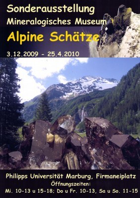 Plakat "Alpine Schätze"