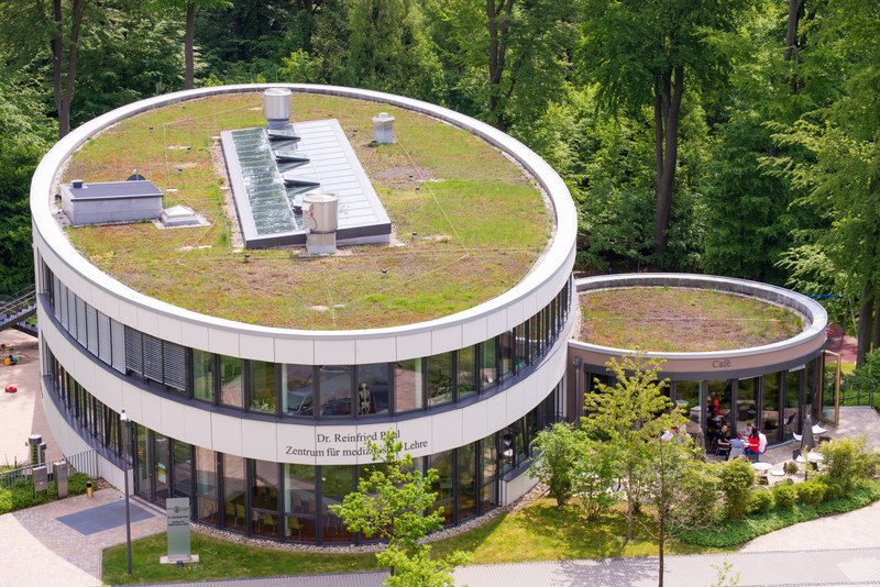 FB 20 Medizin Ansicht auf das Lernzentrum