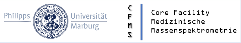 Logo der Universität und der CFMS