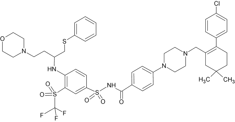 Struktur von Navitoclax