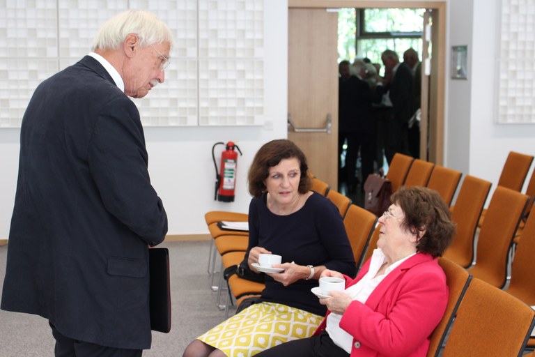 Prof. Dr. Dietrich Benner im Gespräch mit Dr. Monika Mundt und Hildegard Klafki