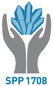 Abbildung: Logo des Schwerpunktprogramms SPP 1708 - Materialsynthese nahe Raumtemperatur