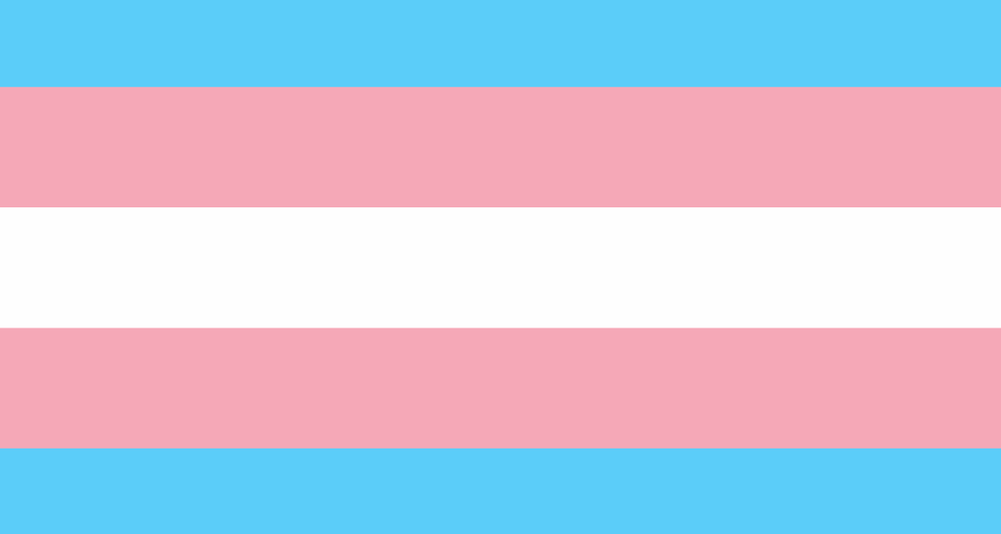 Transgender pride flag