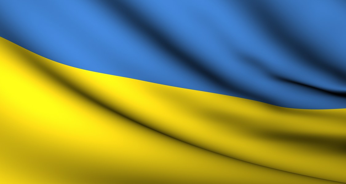 Flagge der Ukraine