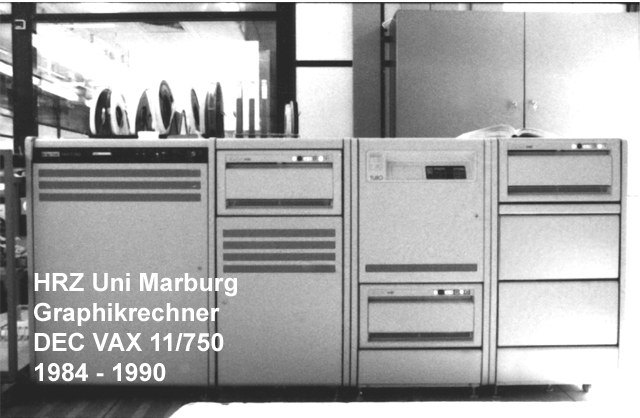 Grafikrechner DEC VAX 11/750