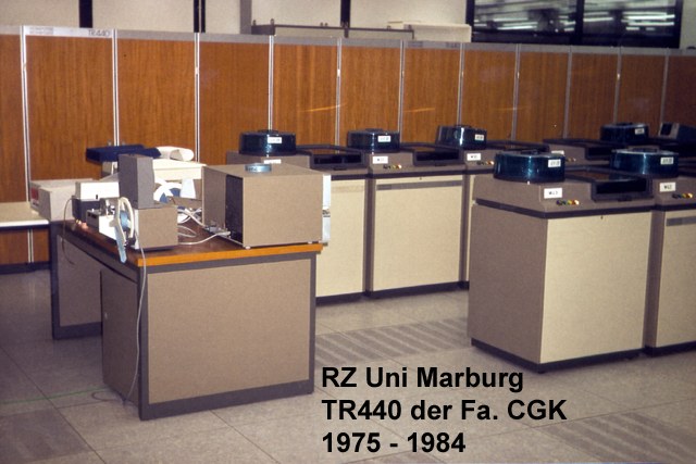 Gesamtansicht der CGK TR440 im Jahre 1975