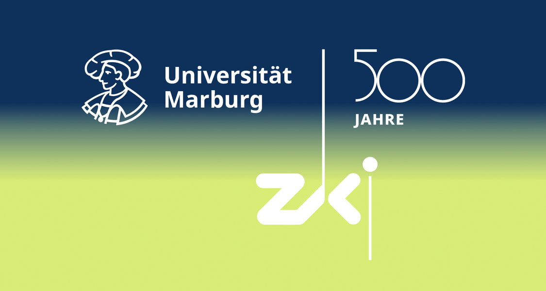 Logos der Uni Marburg und des ZKI Vereins