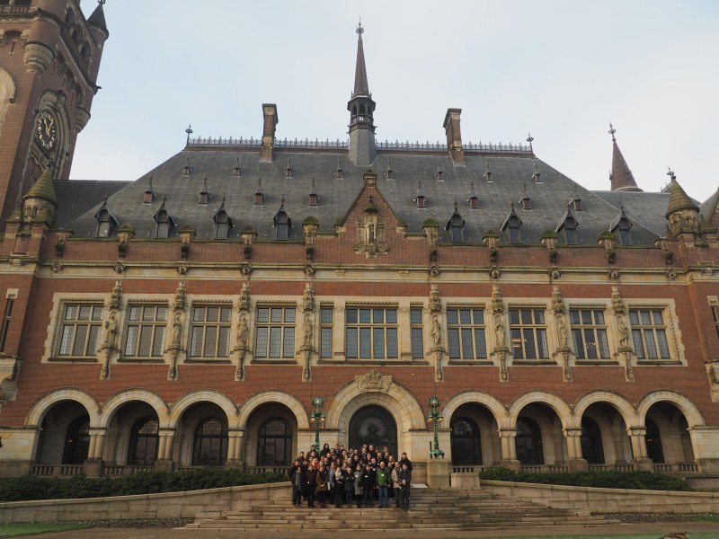 Friedenspalast in Den Haag; Sitz des ICJ