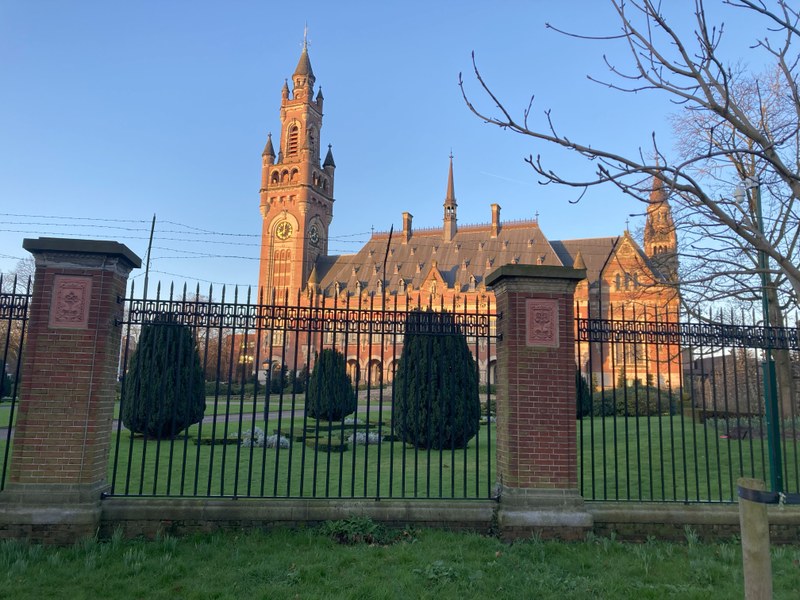 Der Peace Palace in Den Haag.