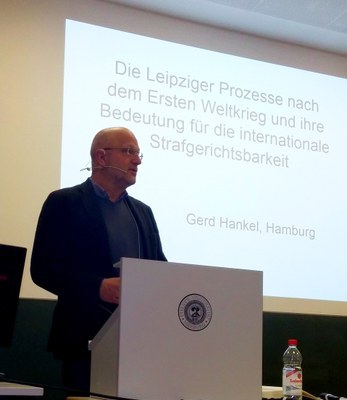 Foto Ringvorlesung Dr. Gerd Hankel