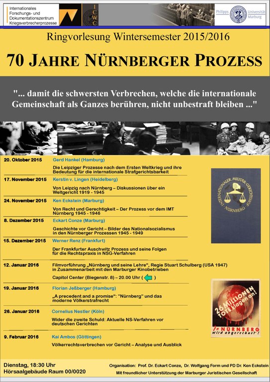 Poster Ringvorlesung WS 2015/16