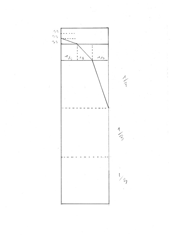 Konstruktionszeichnung eines Plexiglas-Zylinders