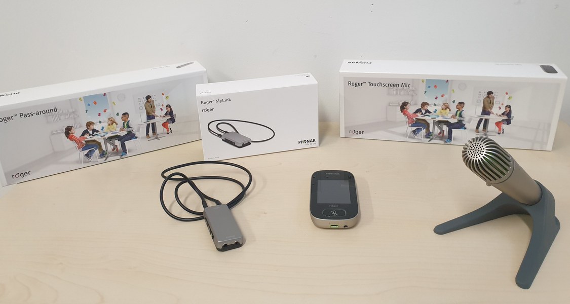 Das Bild zeigt die Geräte des mobilen Phonat-Systems