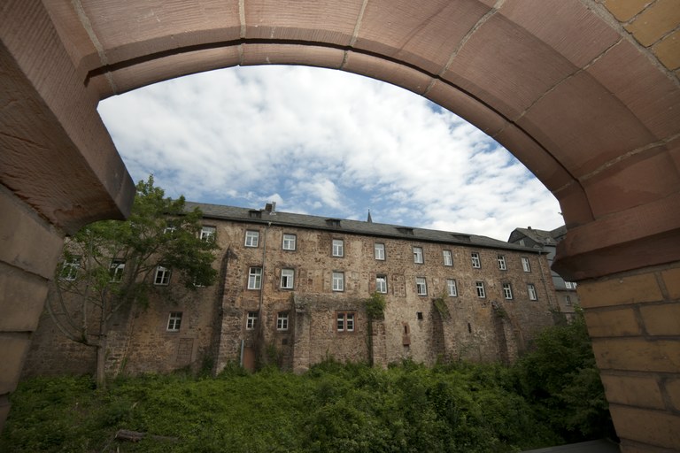 Ansicht eh. Franziskanerkloster am Plan