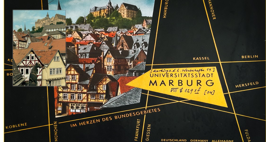 Scan eines alten Marburg-Reiseführers