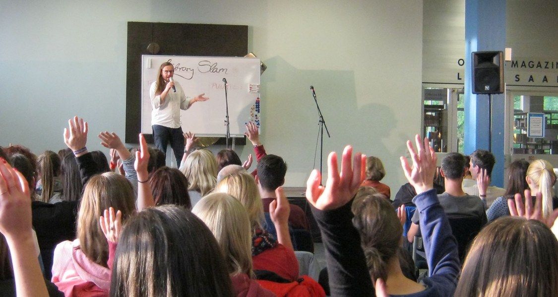 Library Slam 2016
Verteilerseite Öffentlichkeitsarbeit UB