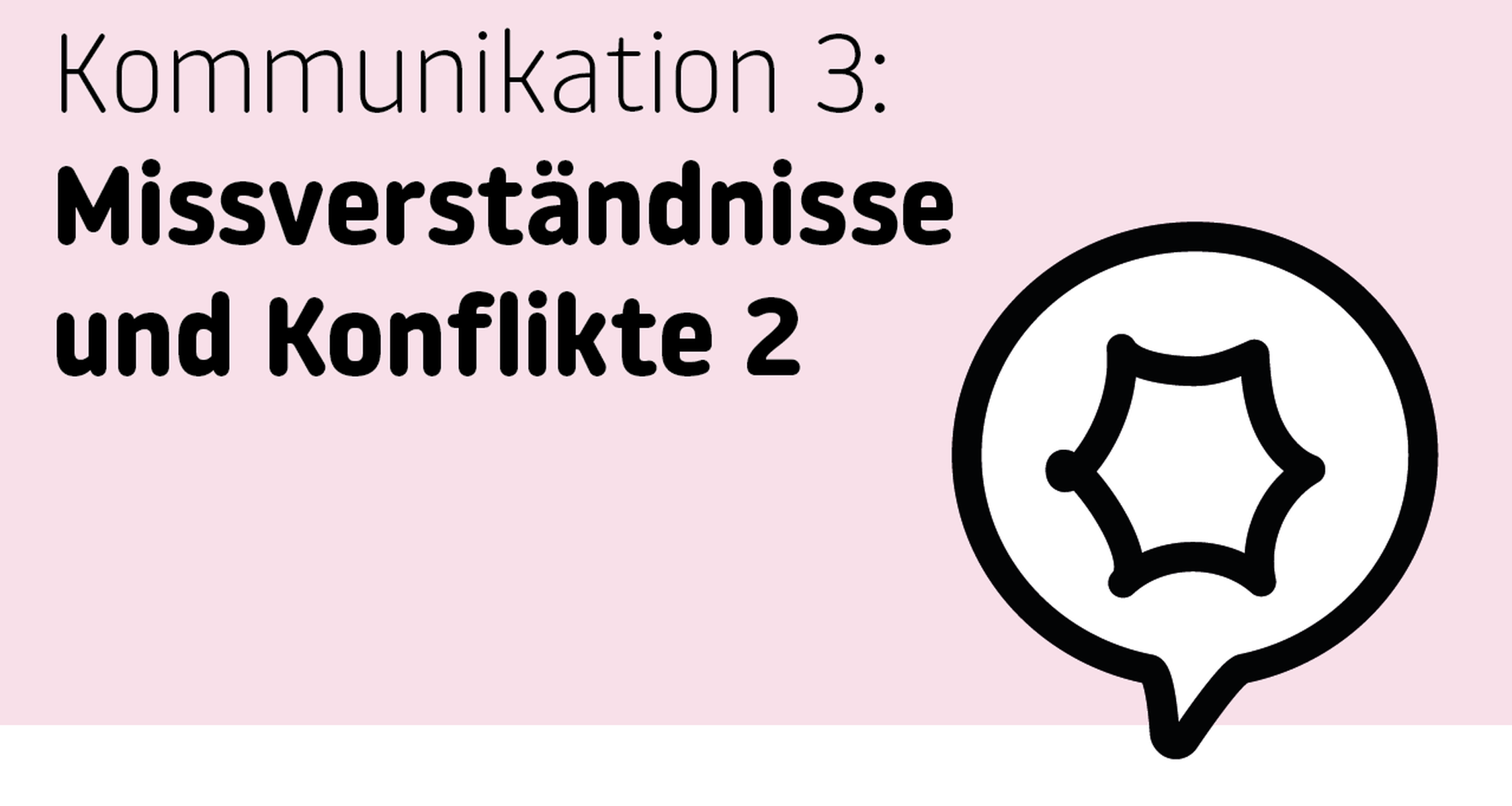 Wie lassen sich Störungen in der Kommunikation vorbeugen und lösen? Dieser Frage geht dieses Video auf den Grund