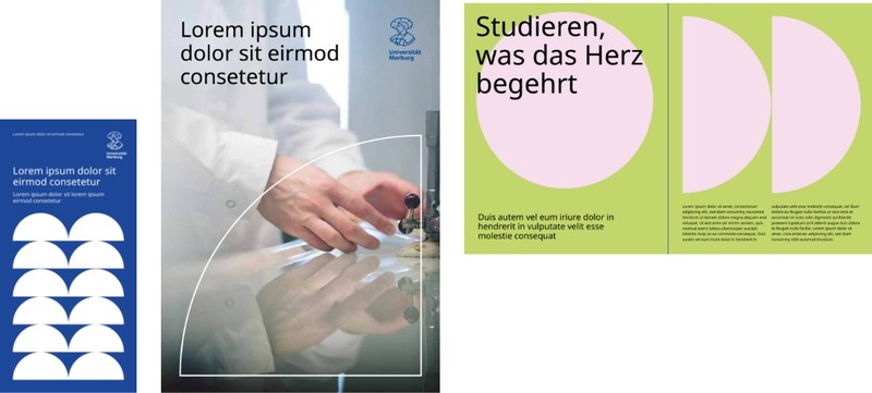 Barrierefreie Gestaltung, Beispiele. Klick öffnet vergrößerte Ansicht
