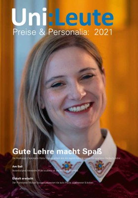 Titelbild der Personalbeilage Unileute 2021 (zu Nr 65)