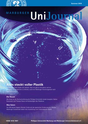 Titelbild des Unijournals 58, Sommer 2019