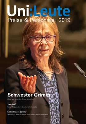 Unileute 2019, Cover der Beilage zum Unijournal 60