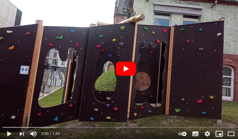 Video zur Boulderwand: Nutzungsbeispiele