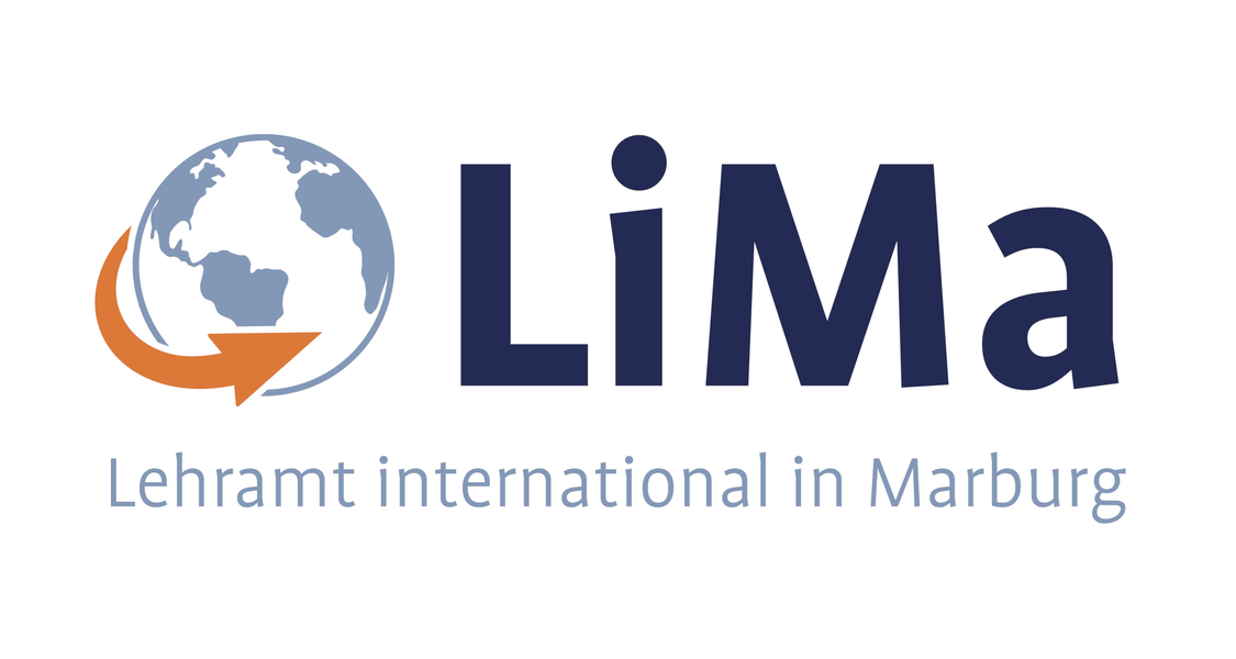 Logo des Projekts LiMa (Lehramt international in Marburg)