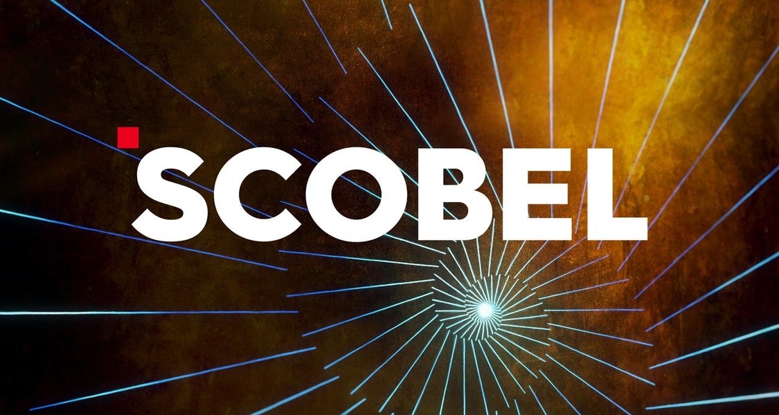 Logo of the German culture and science documentary series scobel.