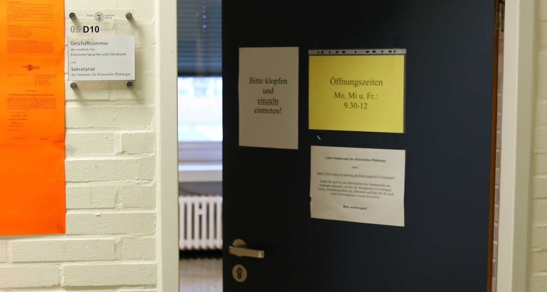 open door of our business office
