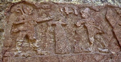 Hittite hieroglyphic inscription from the Firaktin relief