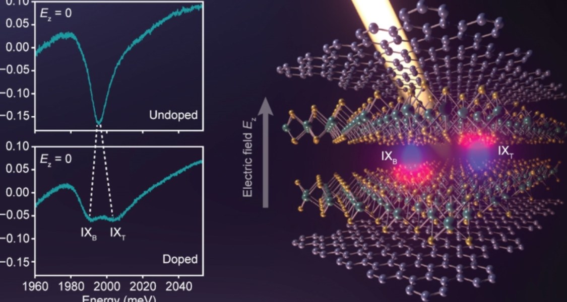 Illustration for Capacitively and Inductively Coupled Excitons in Bilayer MoS2