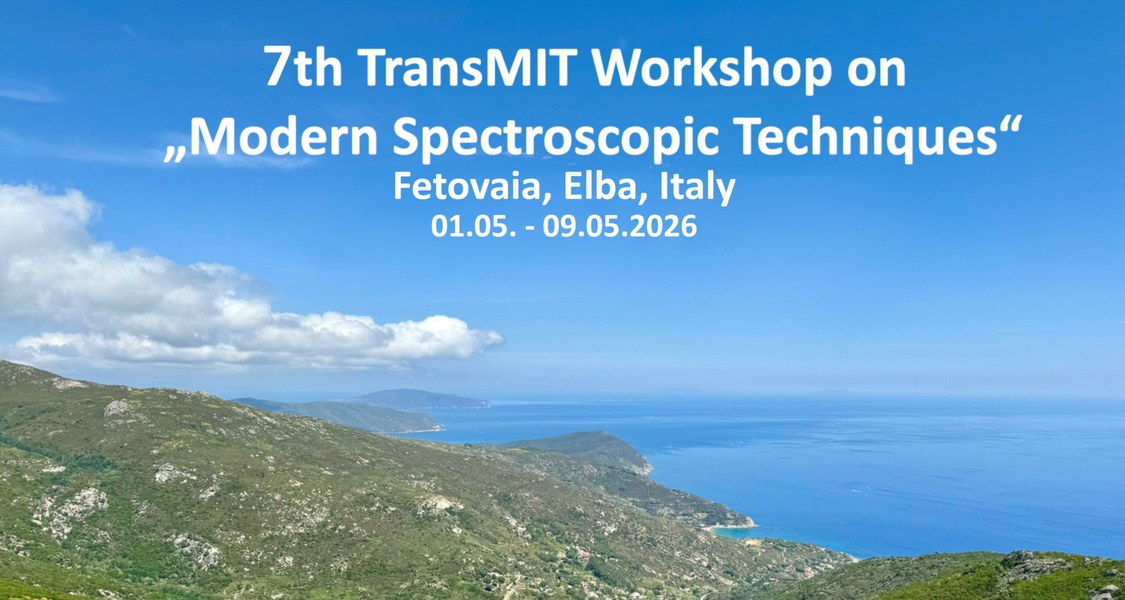 View over green Elba hills with the coastline in the distance