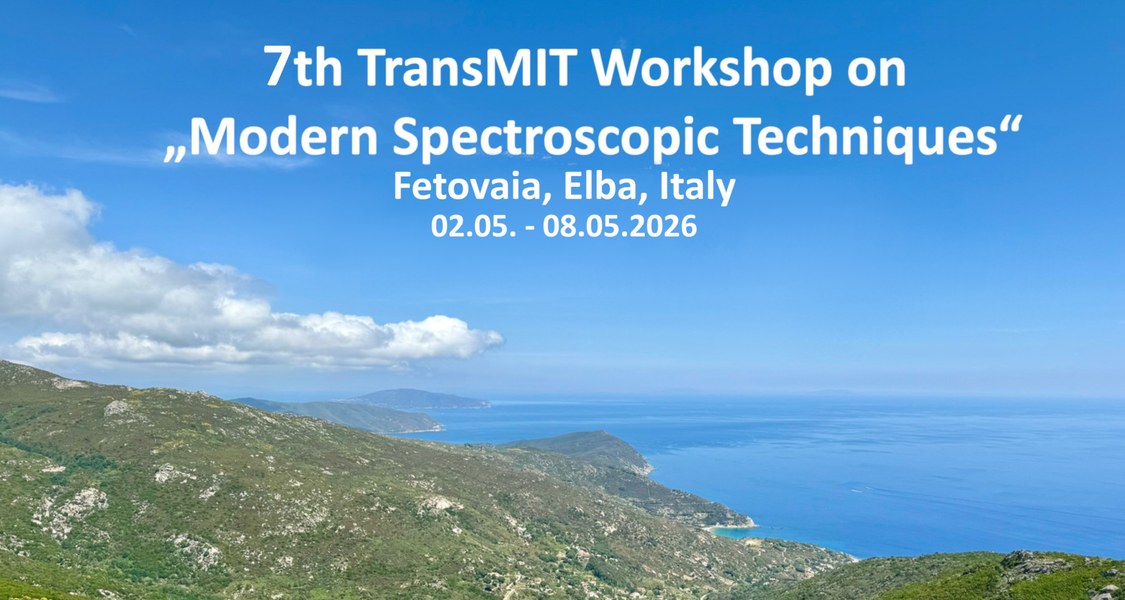 View over green Elba hills with the coastline in the distance