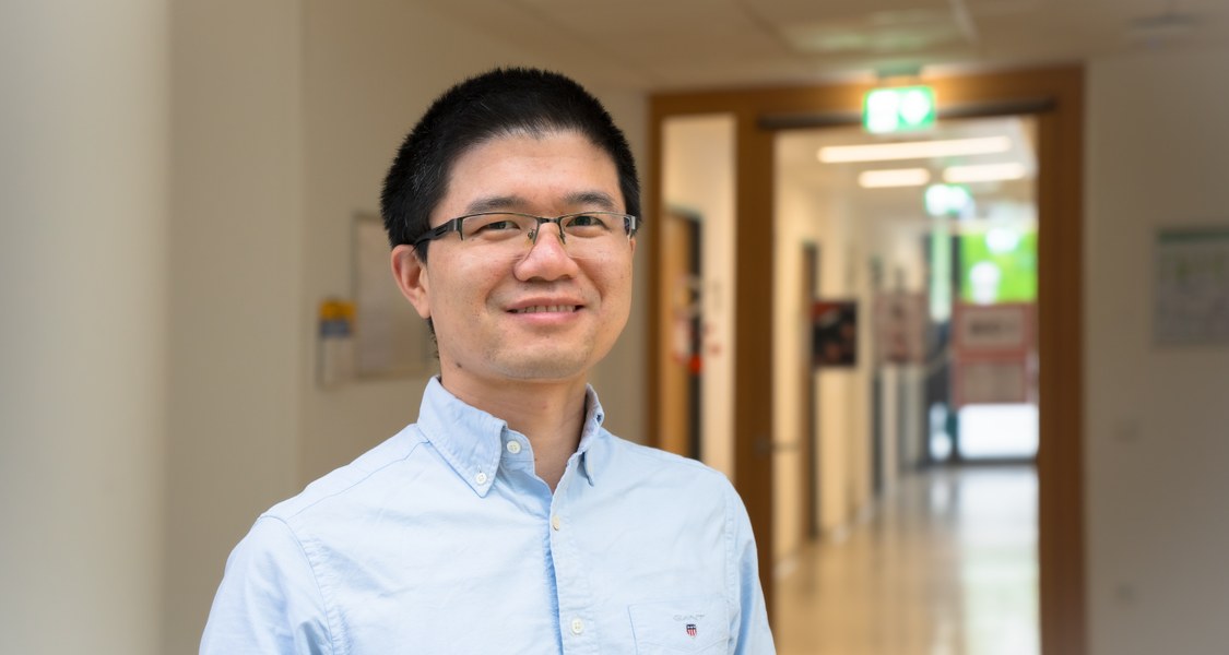 Dr Hai He, Postdoctoral Researcher in the lab of Prof Dr Tobias Erb at the Max Planck Institute for Terrestrial Microbiology.
