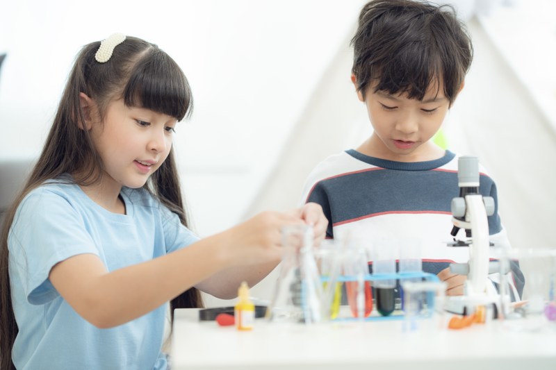 Kids Experimenting