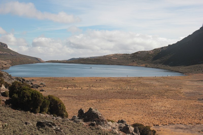 View of Lake Garba Guracha