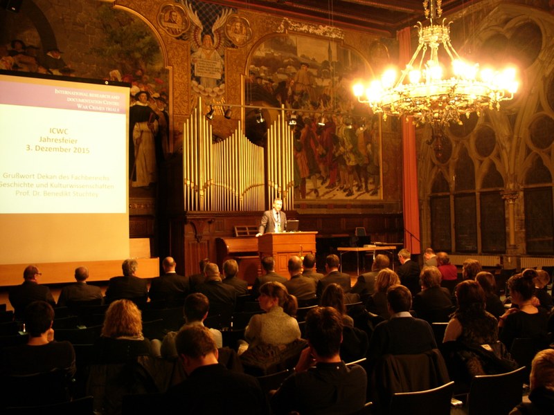 Traditionally, the annual celebrations of the ICWC take place in the venerable Old Auditorium of Philipps University.